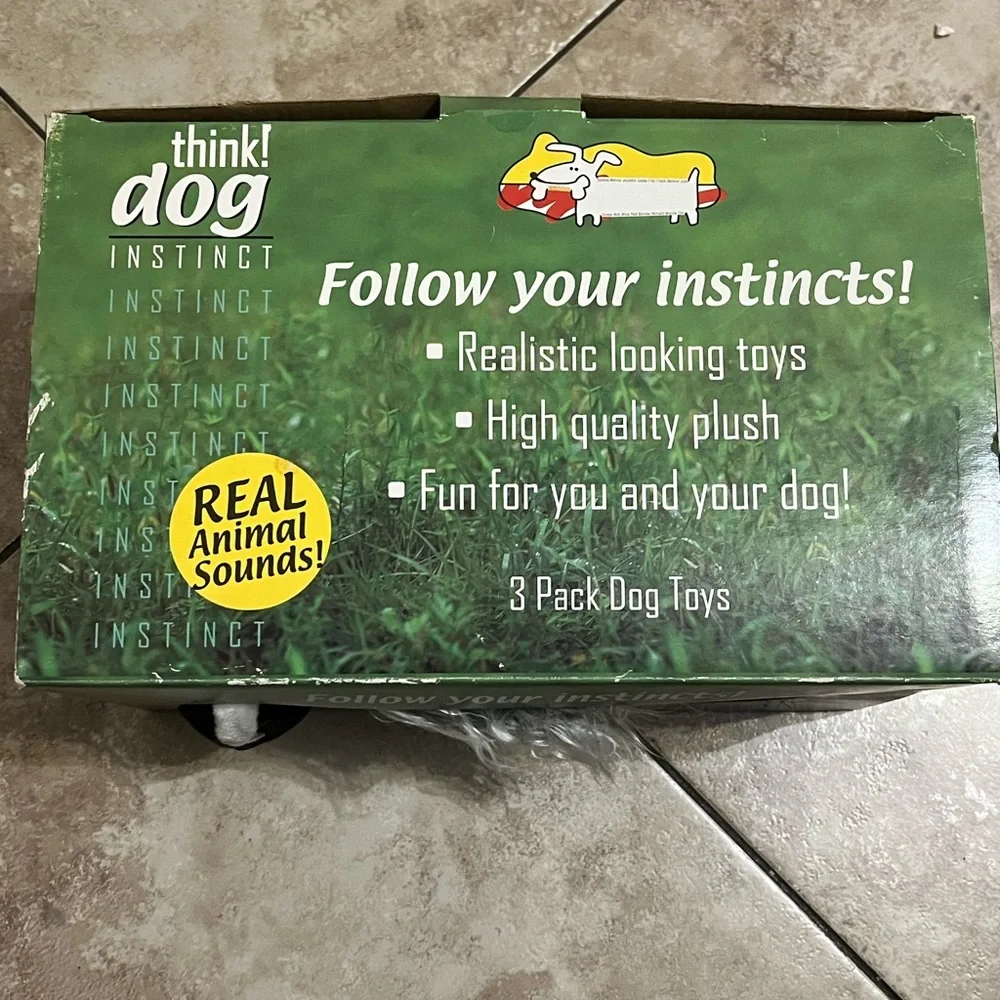 Dog Toys, 3 pack!